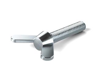 Wing screws round wing shape (German form) 