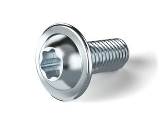 Half-round screws 